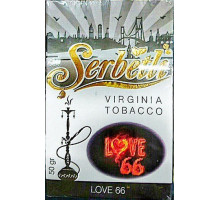 Табак для кальяна Serbetli Love 66 / Лав 66 50 грамм
