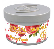 Тютюн для кальяну Social Smoke Berry Punch / Ягідний Пунш 100 грам