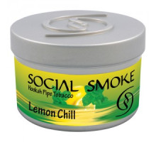 Тютюн для кальяну Social Smoke Lemon Chill / Лимон м'ята 100 грам