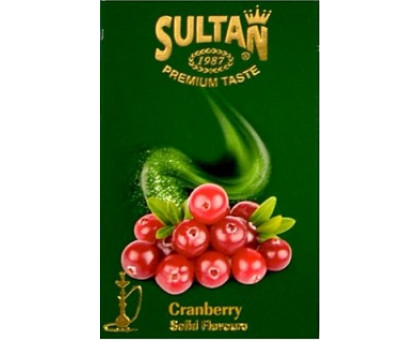 Табак для кальяна Sultan Cranberry / Клюква 50 грамм