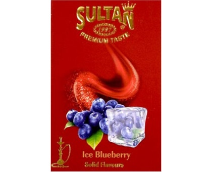 Тютюн для кальяну Sultan Ice Blueberry / Крижана чорниця 50 грам