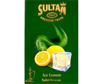 Тютюн для кальяну Sultan Gum Lemon / Жуйка лимон м'ята 50 грам