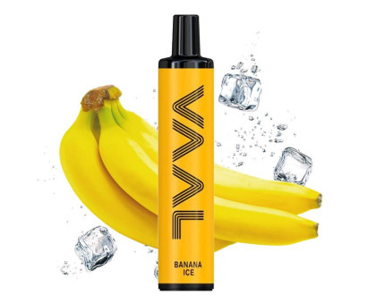 Одноразовая электронная сигарета VAAL Banana Ice (Банан Лед) (1500 Затяжек)