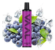 Одноразовая электронная сигарета VAAL Blueberry Ice (Черника Лед) (1500 Затяжек)