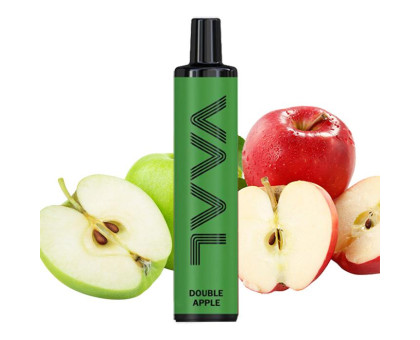 Одноразовая электронная сигарета VAAL Double Apple (Двойное Яблоко) (1500 Затяжек)