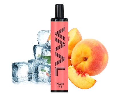 Одноразовая электронная сигарета VAAL Peach Ice (Персик Лед) (1500 Затяжек)