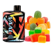 Одноразовая электронная сигарета VAAL Rainbow Sugar (Рэйнбоу Сахар) (E5000 Затяжек)