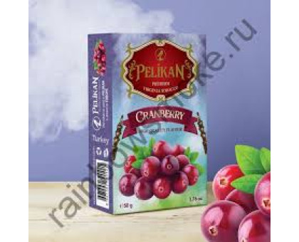 Тютюн для кальяну Pelikan Cranberry / Журавлина 50 грам