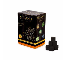 Уголь кокосовый Milano 1 кг (72 шт) большой кубик  