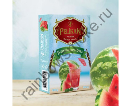 Тютюн для кальяну Pelikan Watermelon Chill / Кавун з льодом 50 грам
