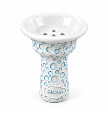 Чаша для кальяну Khmara TULIPA-D Classic White Bubble