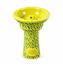 Чаша для кальяну Khmara Tulipa-D Classic Yellow Beam Blue