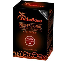 Вугілля для кальяну Indococo 1кг (72 шт), великий кубик